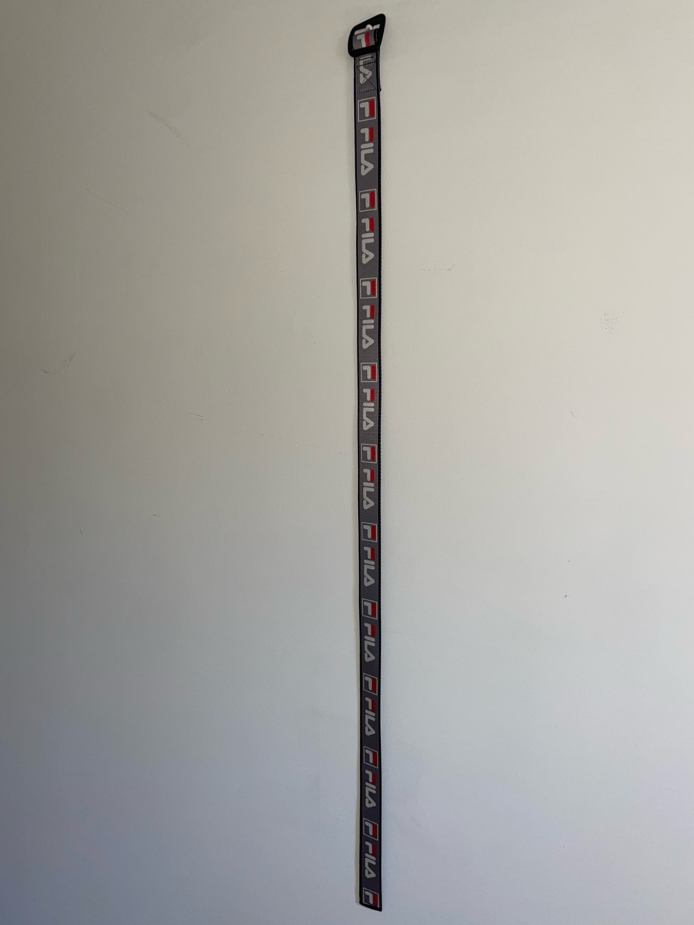 NWOT - FILA Belt Strap Repeating Red Logos - Vintage - Sporty - NEW